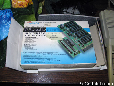 Amiga 500 2 MB RAM Upgrade - Commodore Computer Club