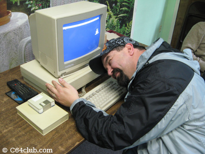 John Hancock loves his Amiga 1000 - Commodore Computer Club