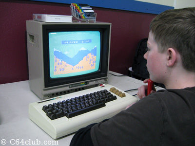 VIC-20 Artillery Dual Gametime - Commodore Computer Club