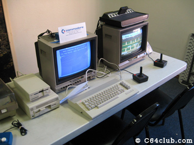 Commodore 64c, 1541c and 1581 disk drive, Atari 2600 - Commodore Computer Club