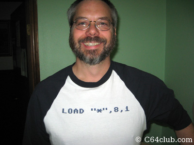 Commodore T-Shirt with program load command - Commodore Computer Club