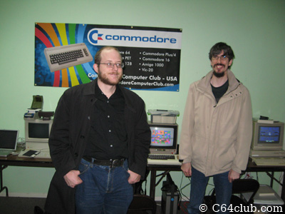 Gordon Steemson and Ryan Sherwood - Commodore Computer Club