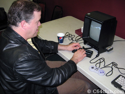 Morgan with Vectrex Sean Kelly Multi-Cart - Commodore Computer Club