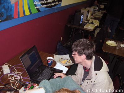 Ryan programming Flyer Internet Modem - Commodore Computer Club