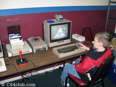 Playing Q*Bert on the C64 - Commodore Computer Club