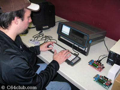 Brandon programming Flyer Internet Modem - Commodore Computer Club