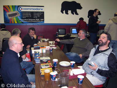 Members, Guests Socializing - Commodore Computer Club
